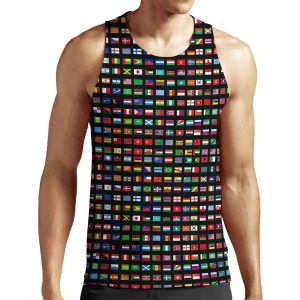 The Flags Of The World All-over-print Unisex Tank Top