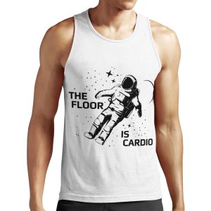 The Floor Is Cardio All-over-print Unisex Tank Top