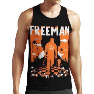 The Freeman Half Life Shirt Halflife All-over-print Unisex Tank Top