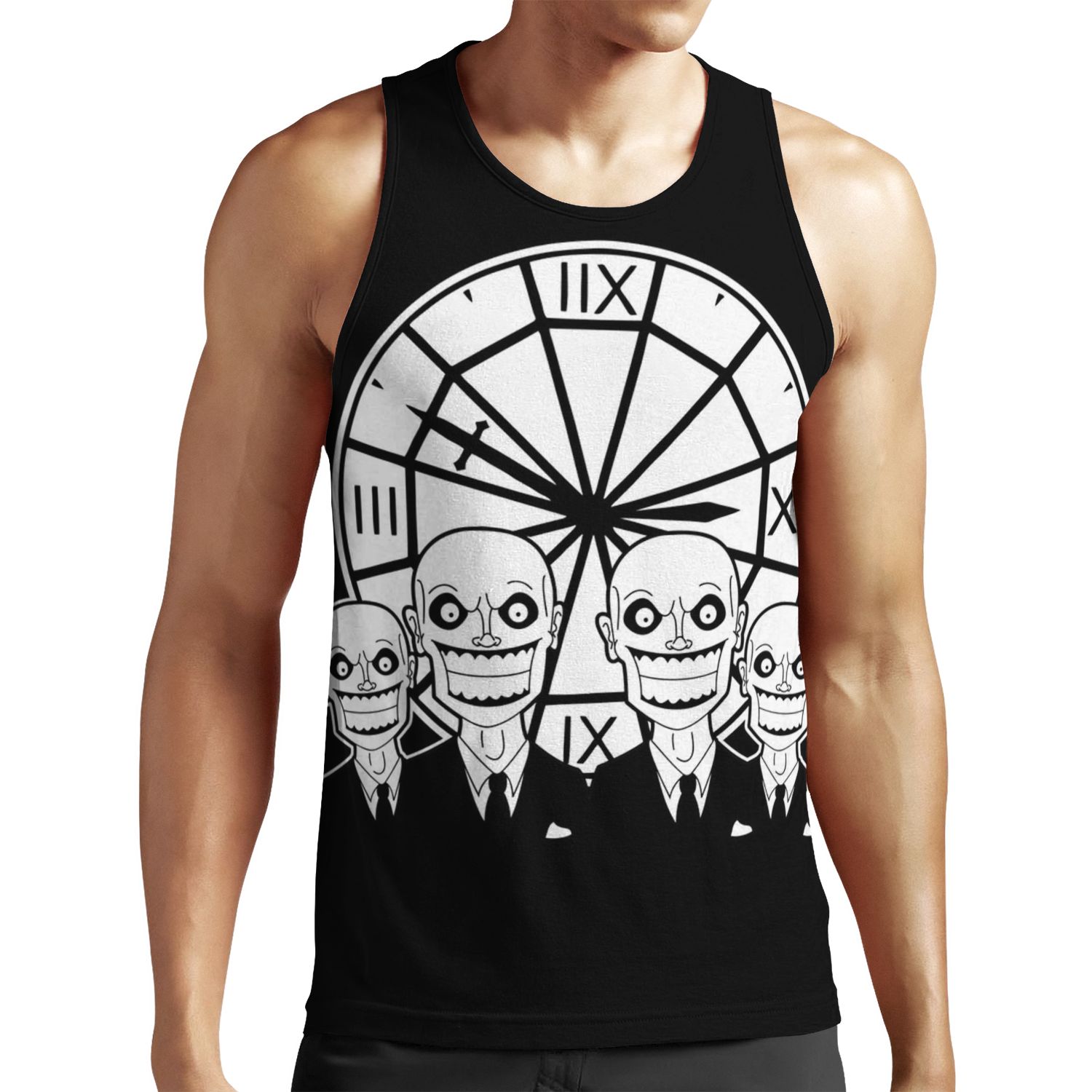 The Gentlemen Clocktower All-over-print Unisex Tank Top