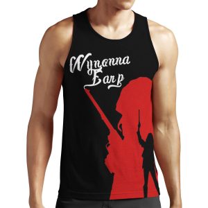 The Girls With The Big Ass Gun All-over-print Unisex Tank Top