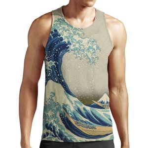 The Great Wave All-over-print Unisex Tank Top