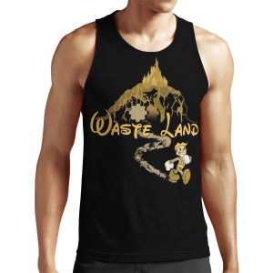 The Happiest Place Left On Earth All-over-print Unisex Tank Top