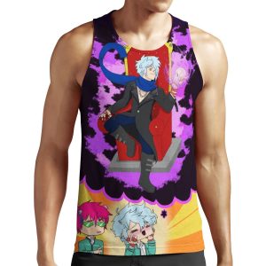 The Jet Black Wings Shun Kaido All-over-print Unisex Tank Top