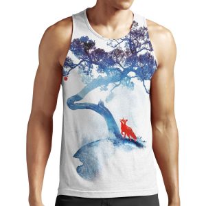 The Last Apple Tree All-over-print Unisex Tank Top