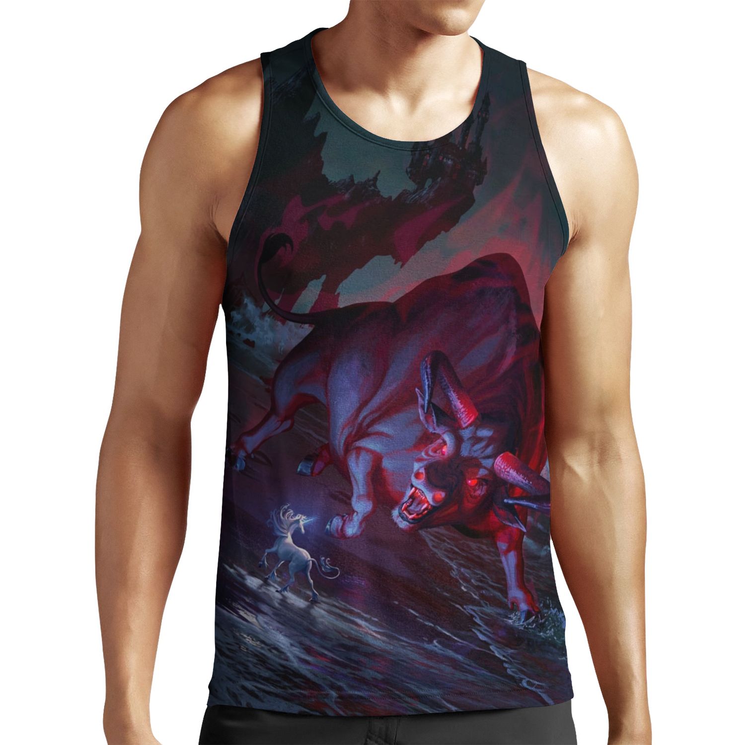 The Last Unicorn All-over-print Unisex Tank Top