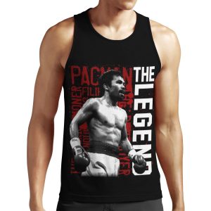 The Legend X Manny Pacquiao All-over-print Unisex Tank Top