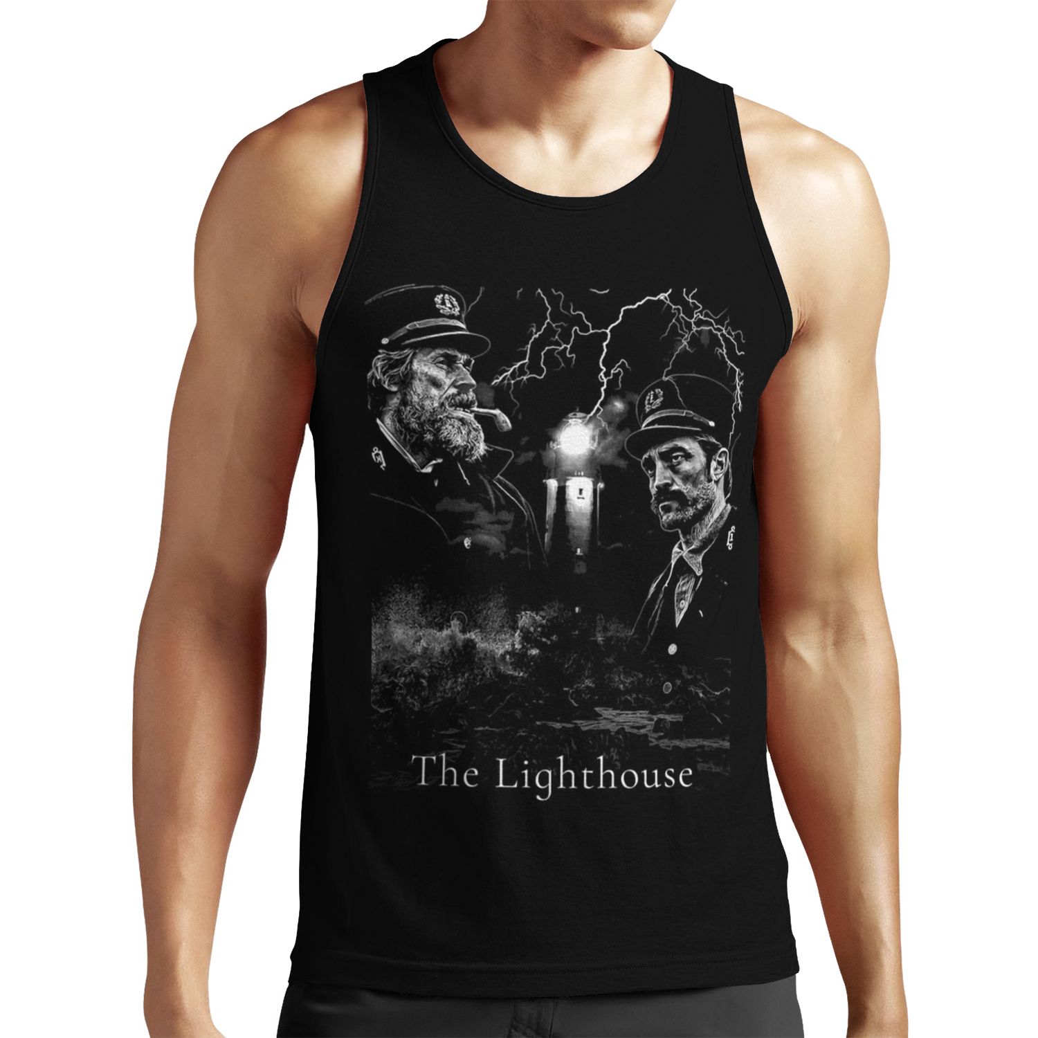 The Lighthouse A24 All-over-print Unisex Tank Top