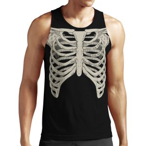 The Locked Tomb Ribcage All-over-print Unisex Tank Top