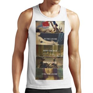 The Louvre All-over-print Unisex Tank Top