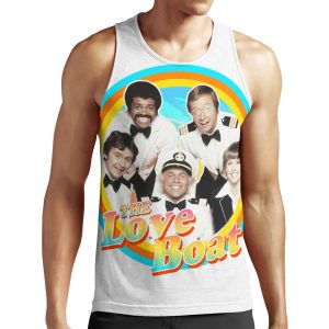 The Love Boat Retro All-over-print Unisex Tank Top