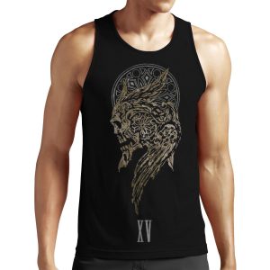 The Lucian Crest All-over-print Unisex Tank Top