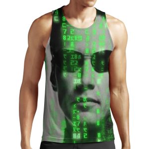 The Matrix Neo All-over-print Unisex Tank Top