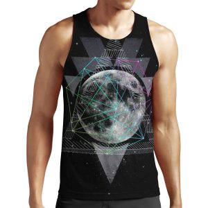 The Moon All-over-print Unisex Tank Top