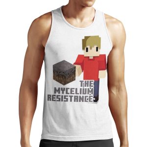 The Mycelium Resistance All-over-print Unisex Tank Top