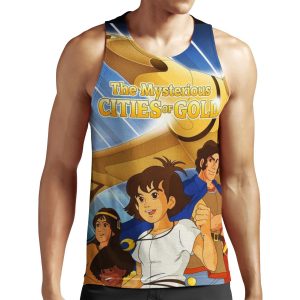 The Mysterious Cities Of Gold Retro Kids Tv Cartoon Show All-over-print Unisex Tank Top