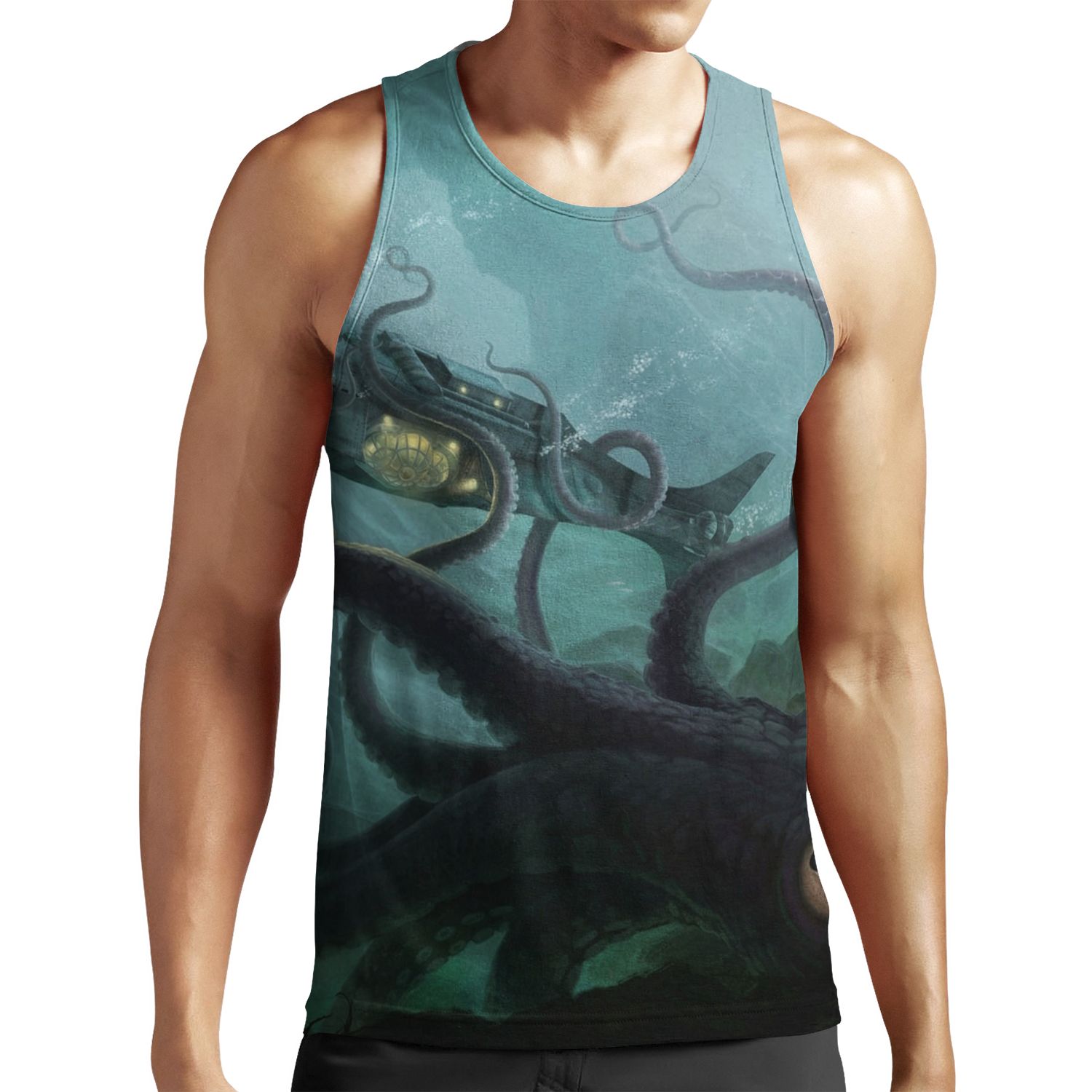 The Nautilus All-over-print Unisex Tank Top