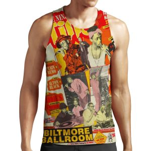 The Ninja Sting Ninja Man At Biltmore Ballroom Dancehall Flyer All-over-print Unisex Tank Top