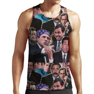 The Office Michael Scott Steve Carell All-over-print Unisex Tank Top