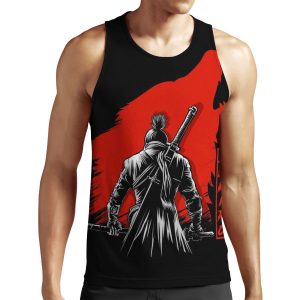 The One Armed Wolf All-over-print Unisex Tank Top