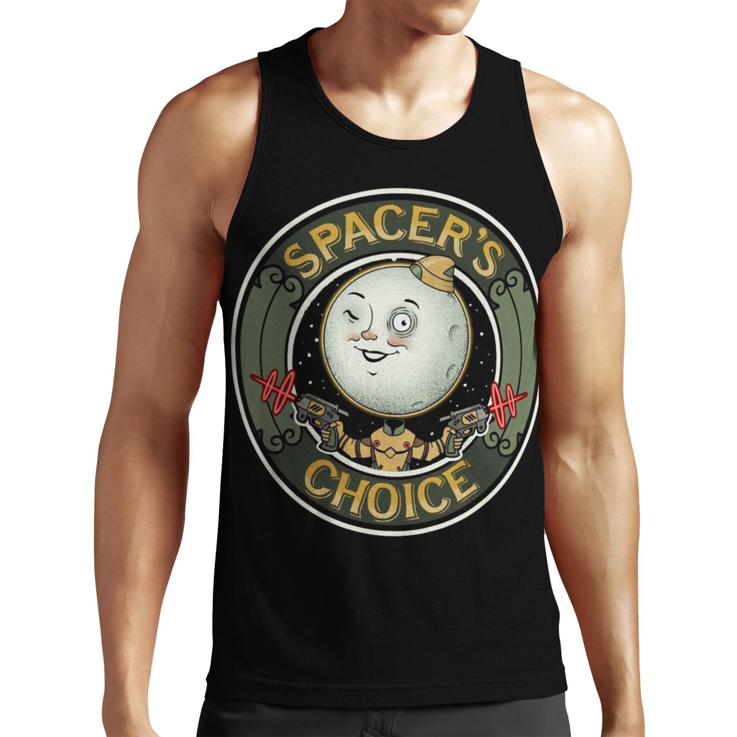 The Outer Worlds Spacer S Choice All-over-print Unisex Tank Top