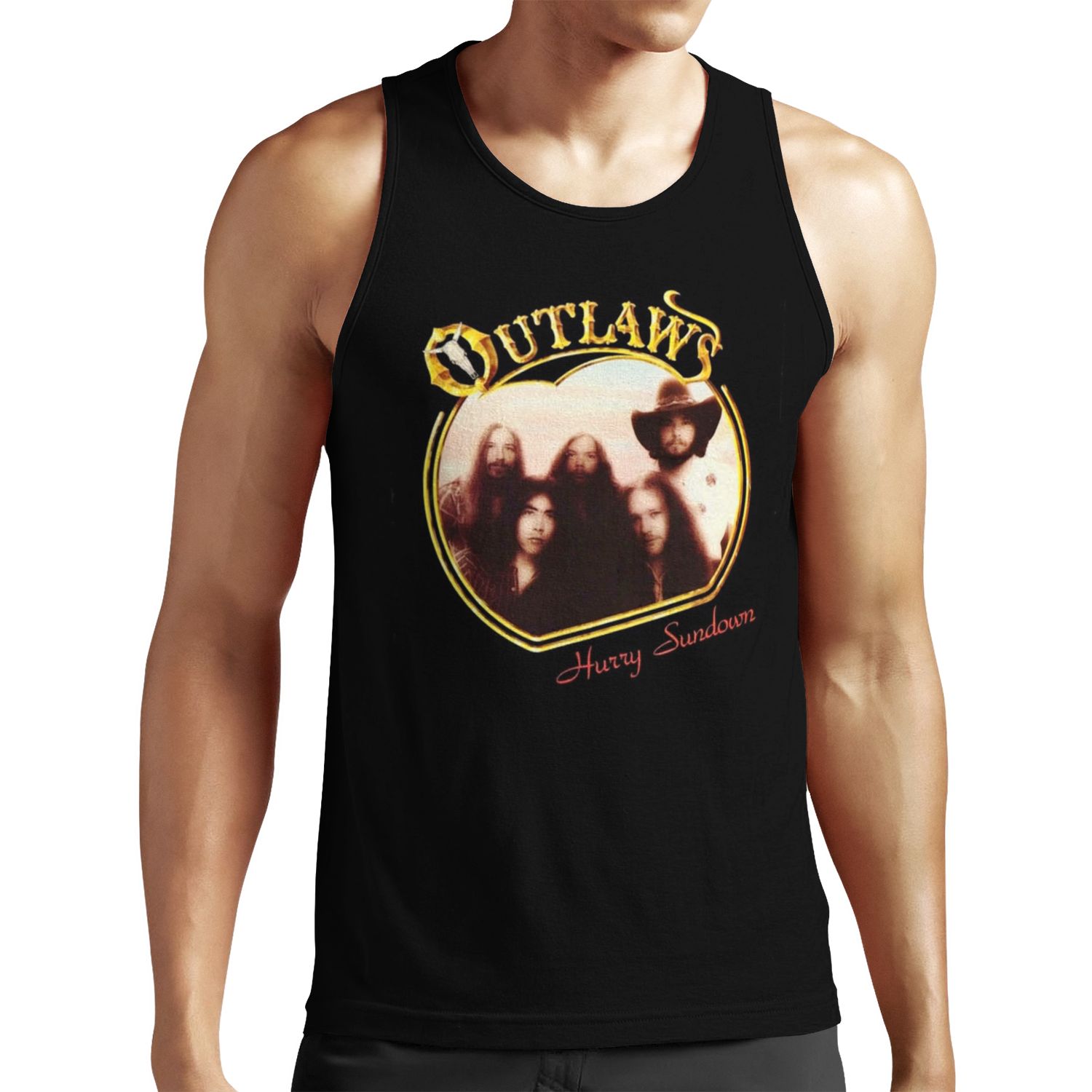 The Outlaws Hurry Sundown All-over-print Unisex Tank Top