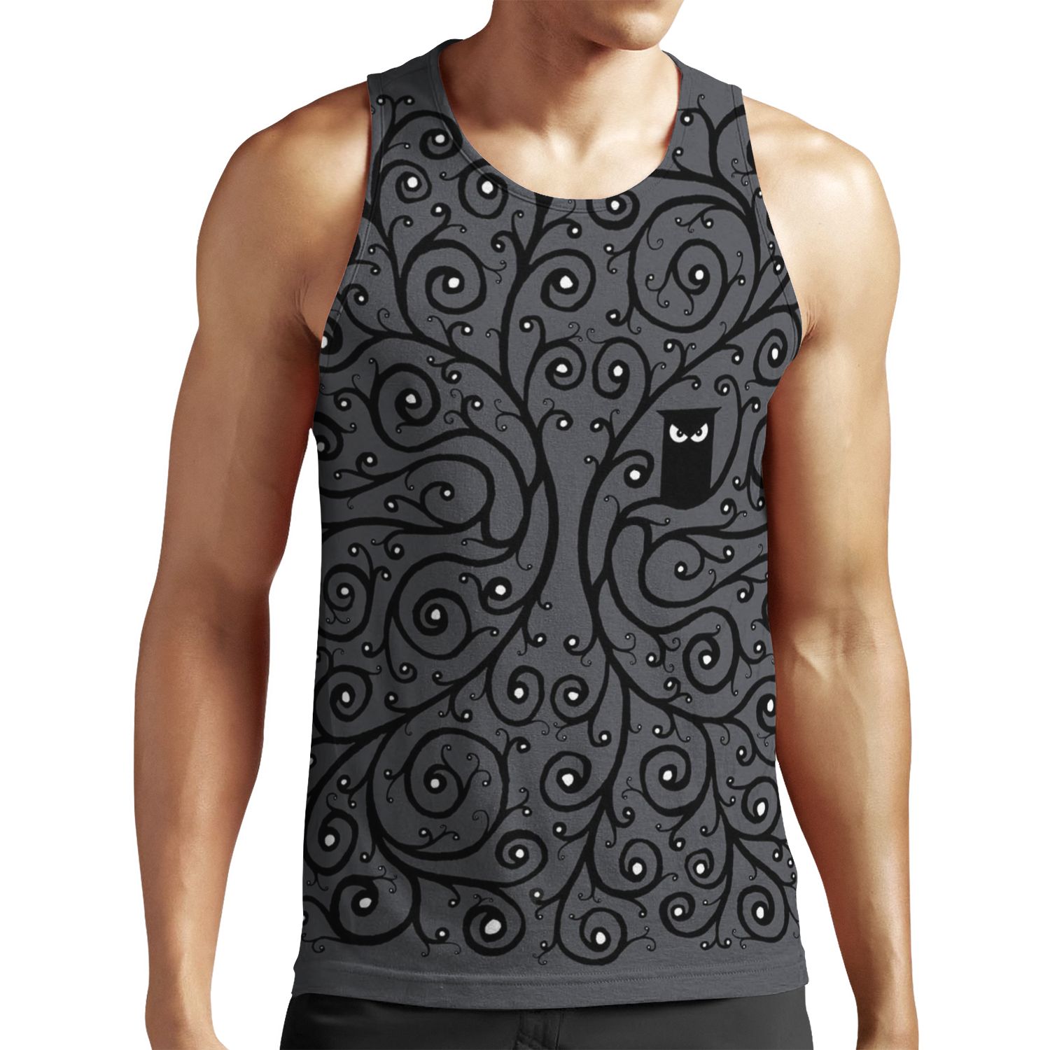 The Owl All-over-print Unisex Tank Top