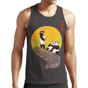 The Panda King All-over-print Unisex Tank Top