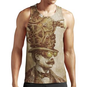 The Projectionist Sepia Option All-over-print Unisex Tank Top