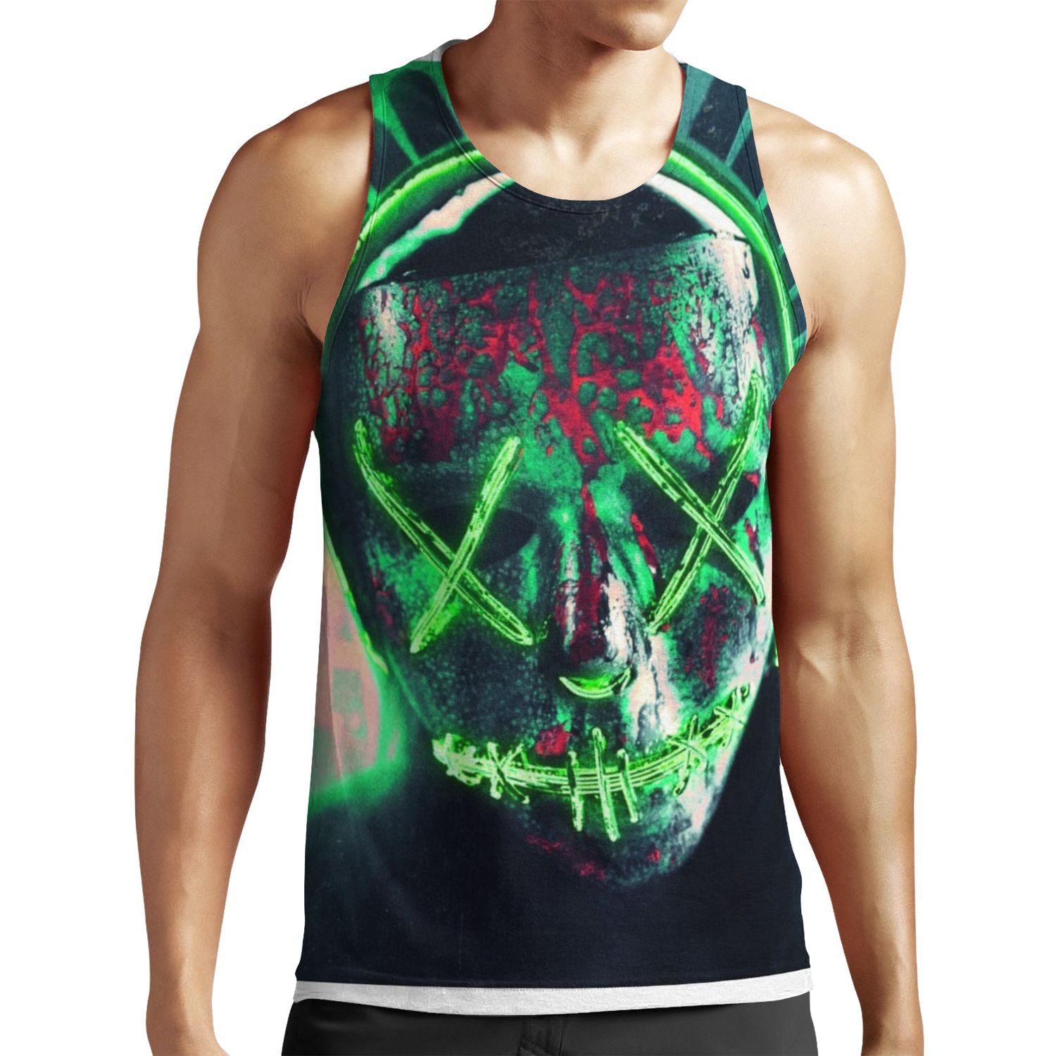 The Purge Election Year Decal All-over-print Unisex Tank Top
