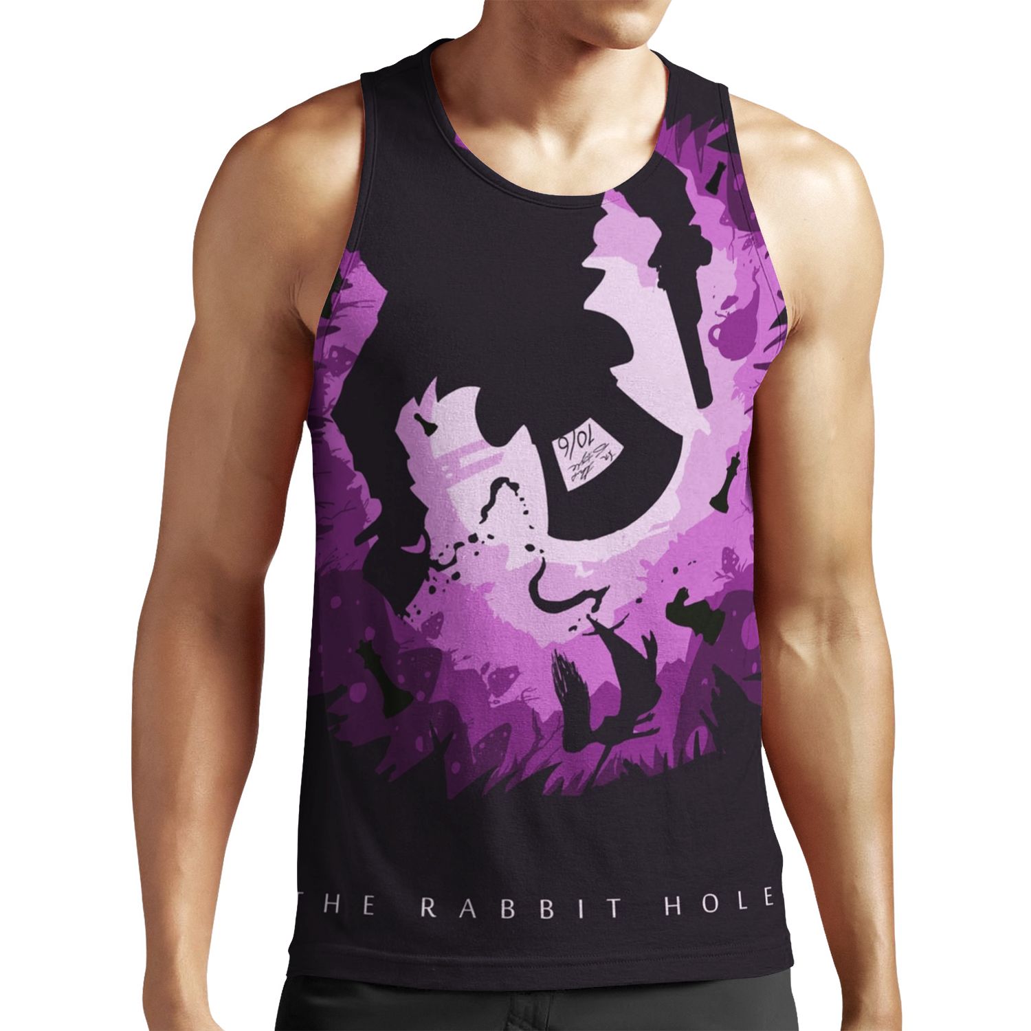 The Rabbit Hole All-over-print Unisex Tank Top