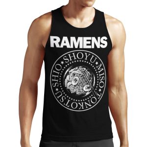 The Ramens Bowl Ramen Noodle Punk Rock Music All-over-print Unisex Tank Top