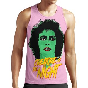 The Rocky Horror Picture Show Creature Of The Night All-over-print Unisex Tank Top