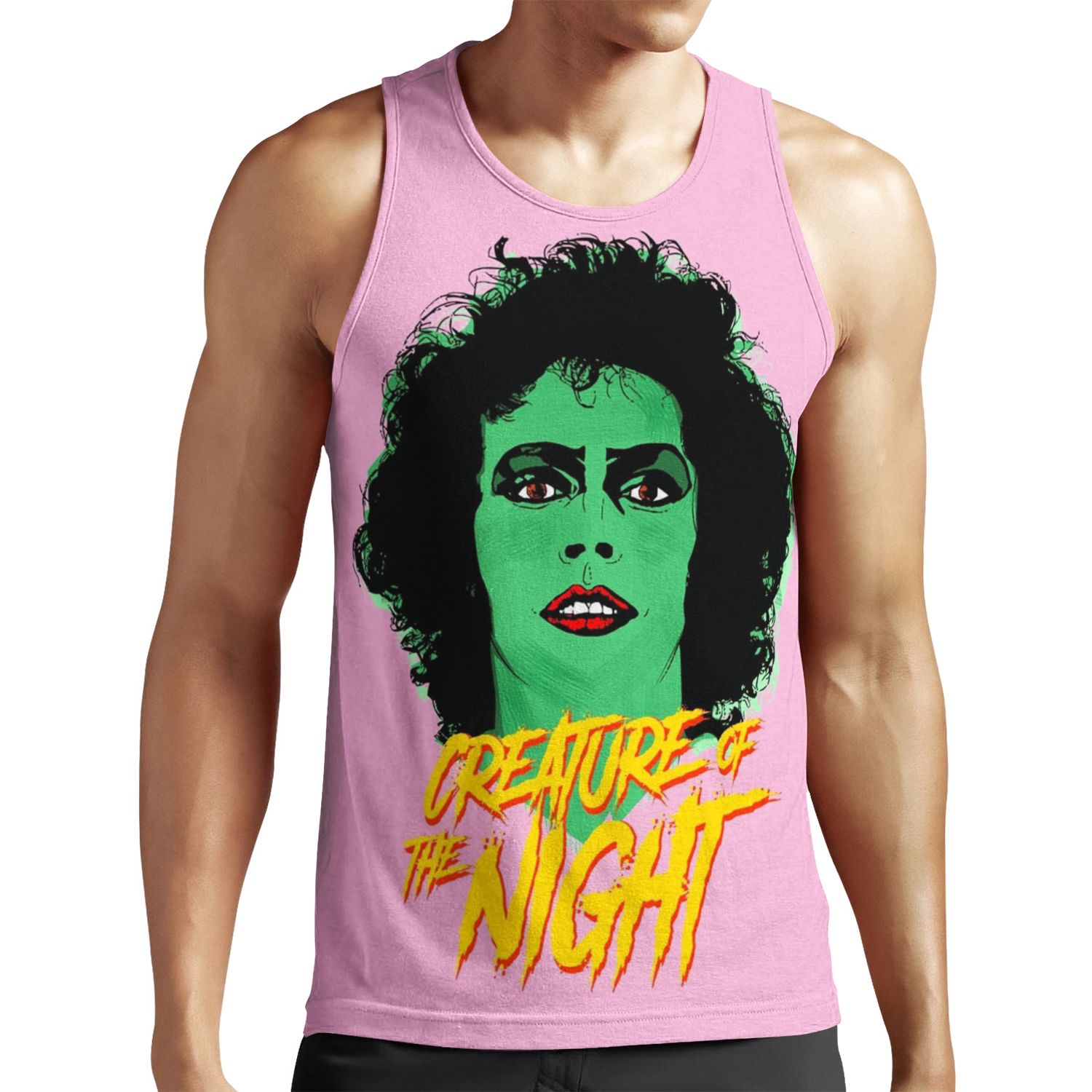 The Rocky Horror Picture Show Creature Of The Night All-over-print Unisex Tank Top