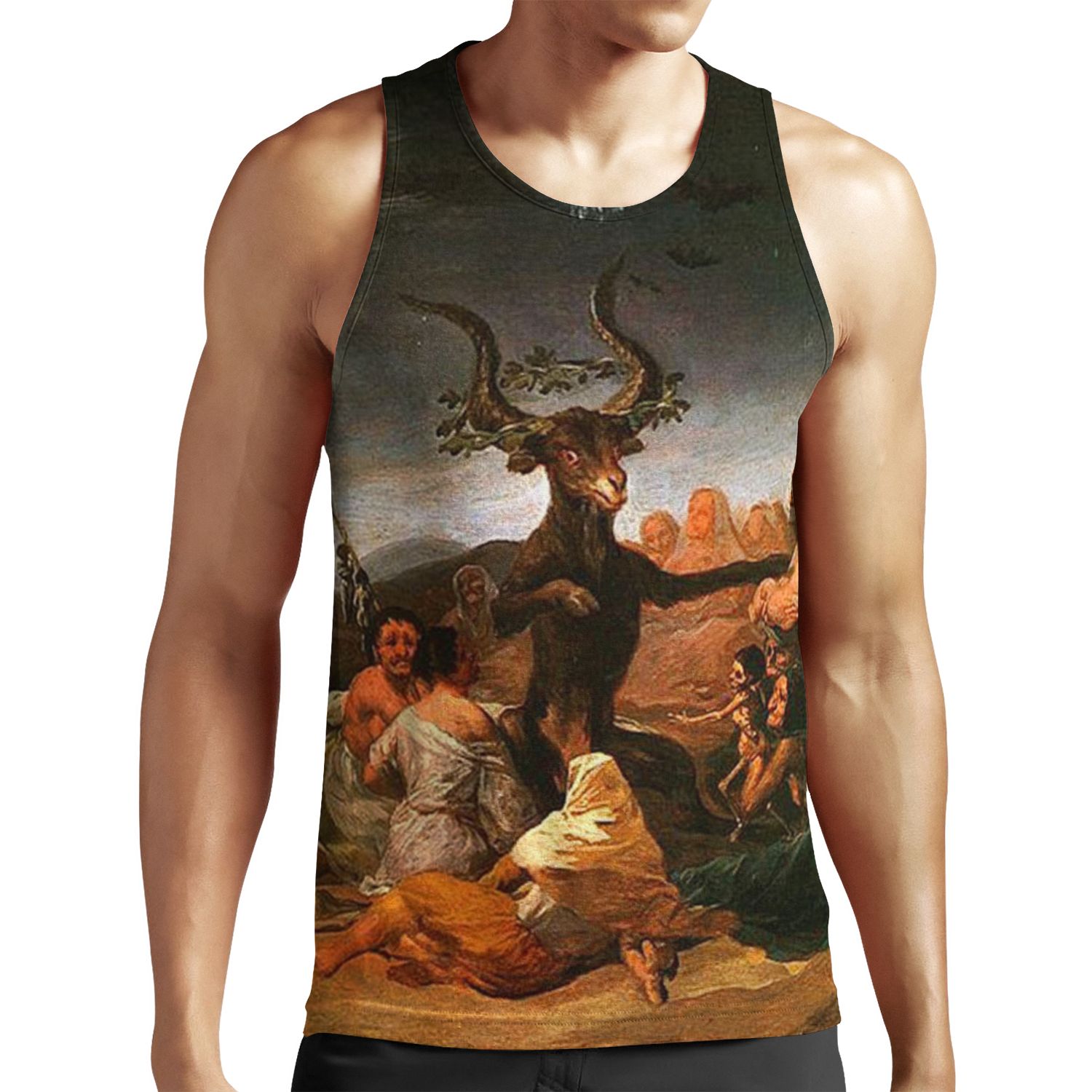 The Sabbath Of Witches Goya All-over-print Unisex Tank Top