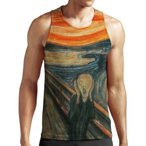 The Scream Edvard Munch All-over-print Unisex Tank Top