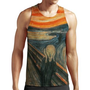 The Scream Munch All-over-print Unisex Tank Top