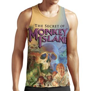 The Secret Of Monkey Island All-over-print Unisex Tank Top
