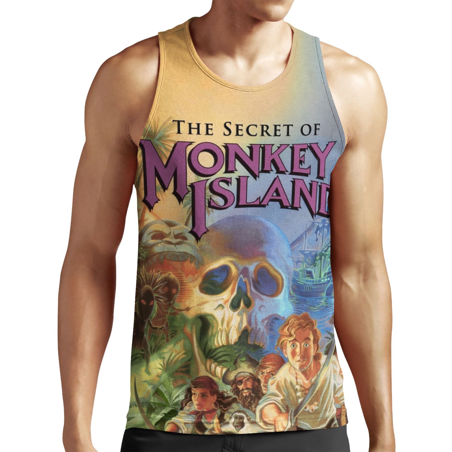The Secret Of Monkey Island All-over-print Unisex Tank Top
