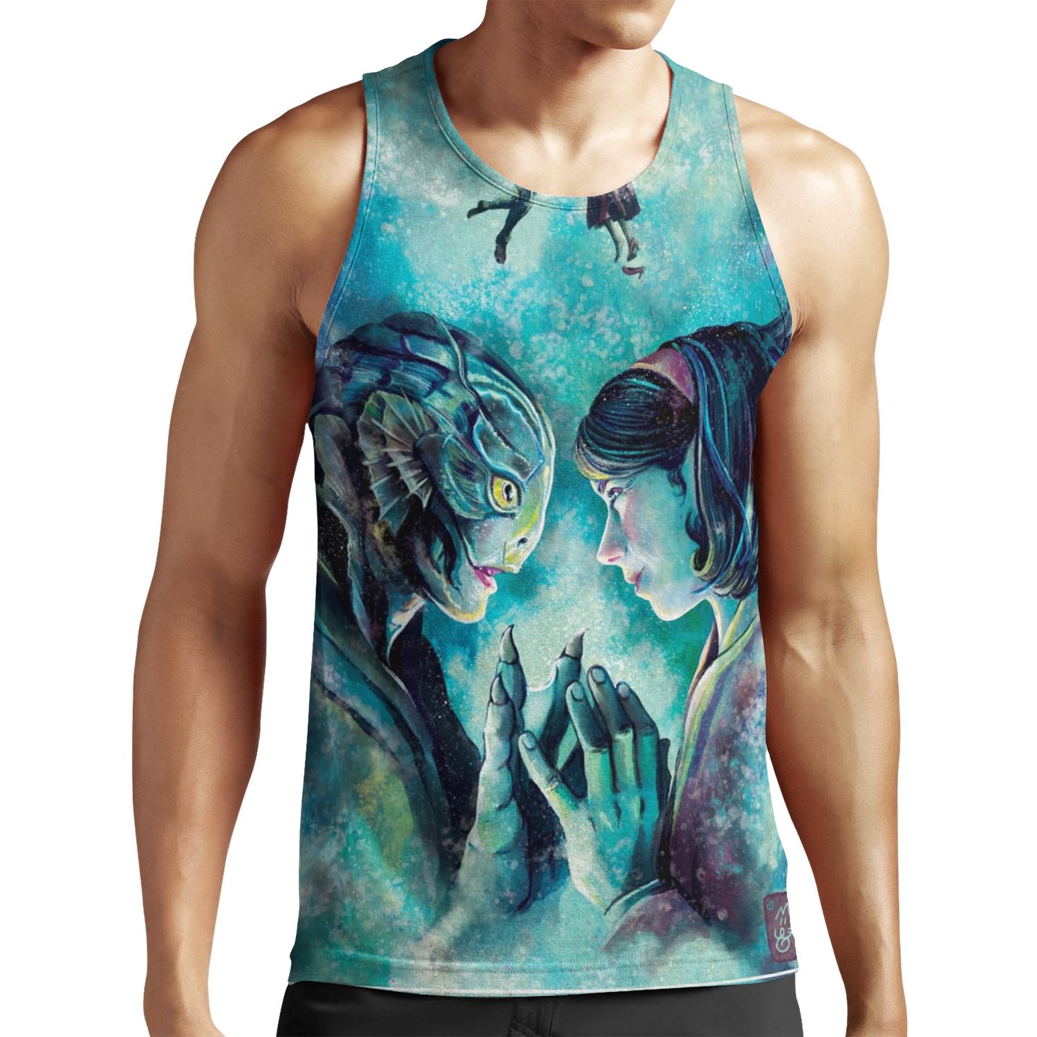 The Shape All-over-print Unisex Tank Top