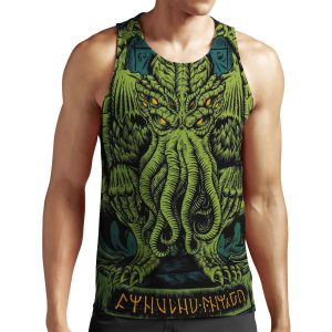 The Sleeper Of R Lyeh All-over-print Unisex Tank Top