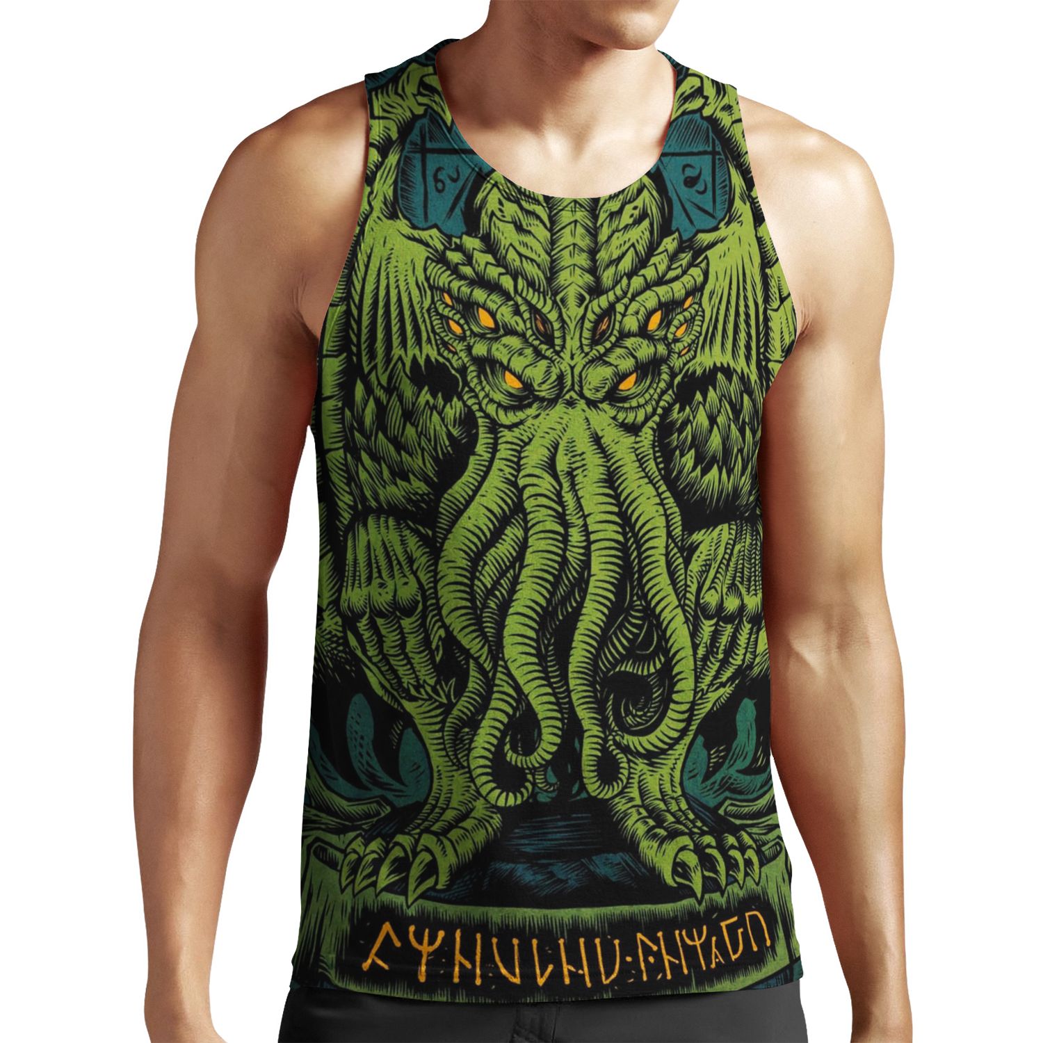 The Sleeper Of R Lyeh All-over-print Unisex Tank Top