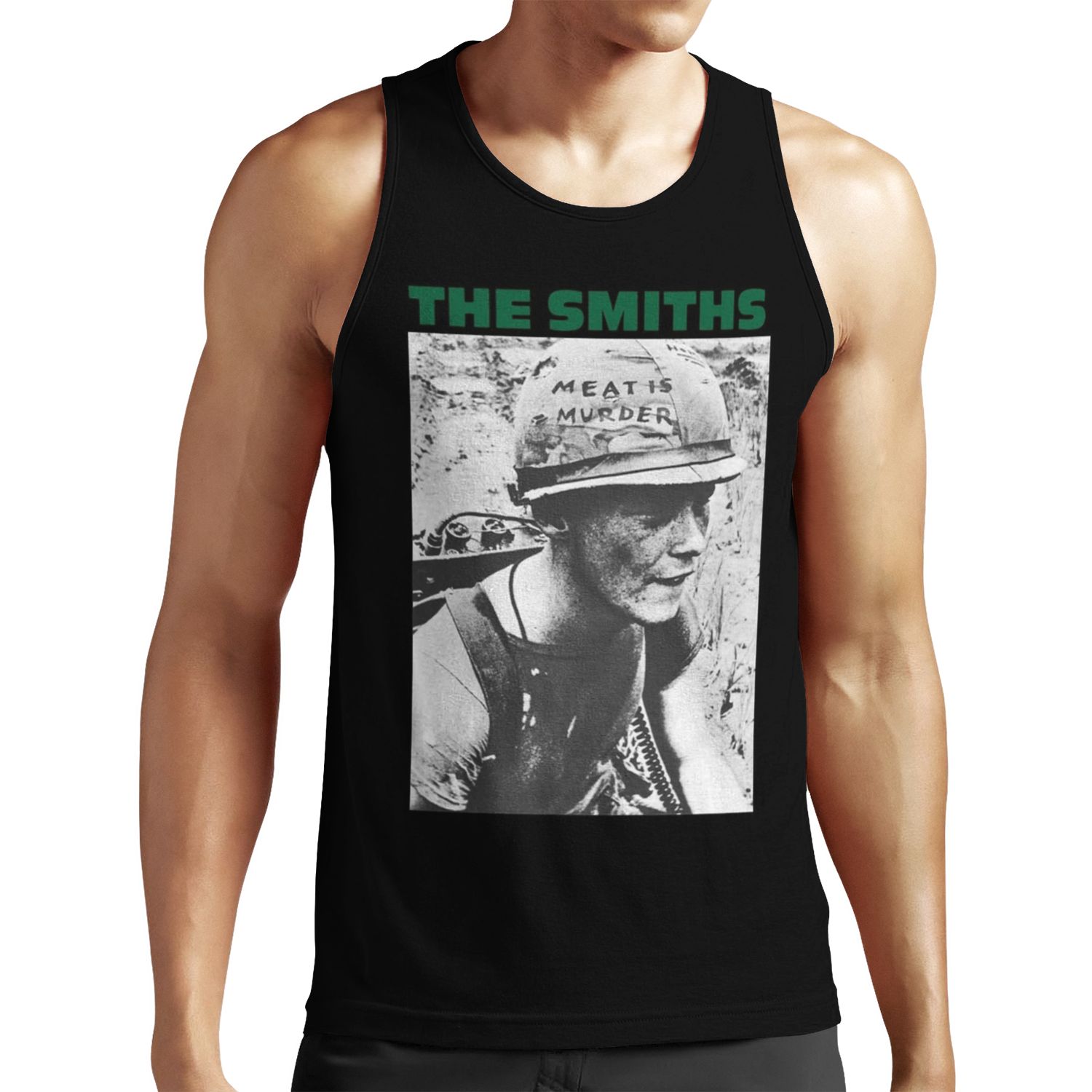 The Smiths Meat Is Murder Punk Rock Morissey Retro Unisex T All-over-print Unisex Tank Top