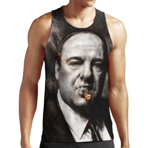 The Sopranos Tony Soprano All-over-print Unisex Tank Top