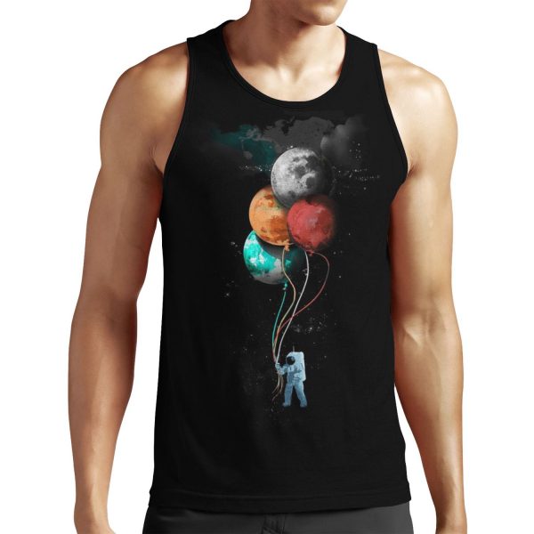 The Spaceman S Trip All-over-print Unisex Tank Top
