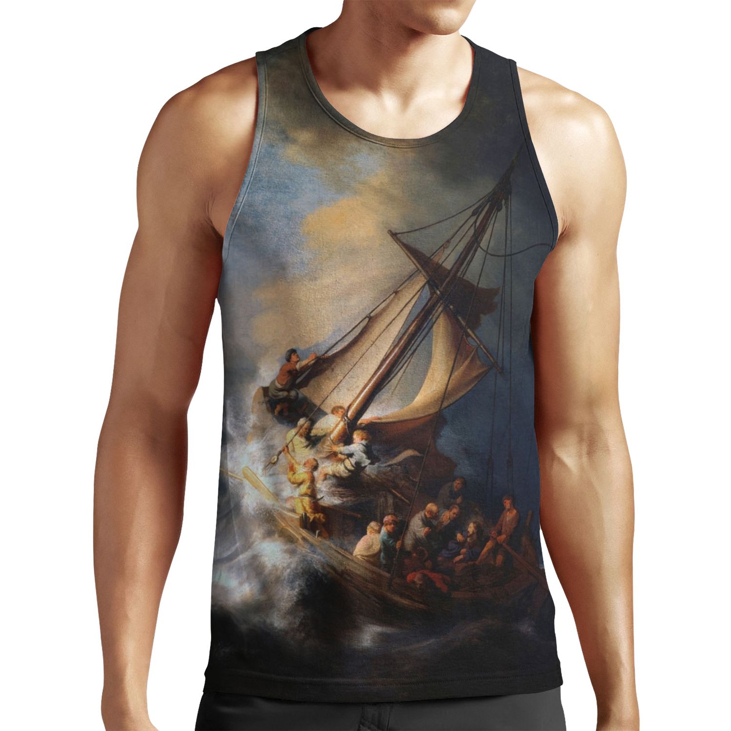 The Storm On The Sea Of Galilee All-over-print Unisex Tank Top