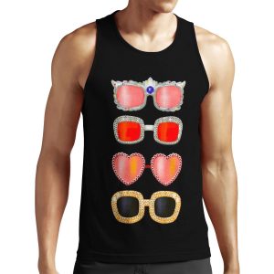 The Sunglasses All-over-print Unisex Tank Top