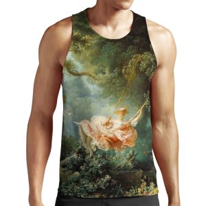 The Swing Jean Honore Fragonard All-over-print Unisex Tank Top