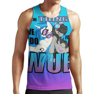 The Things We Do For Wub All-over-print Unisex Tank Top