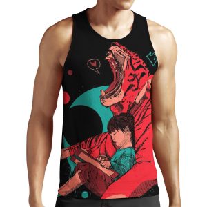 The Tiger And The Girl All-over-print Unisex Tank Top
